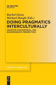 portada Doing Pragmatics Interculturally (en Inglés)