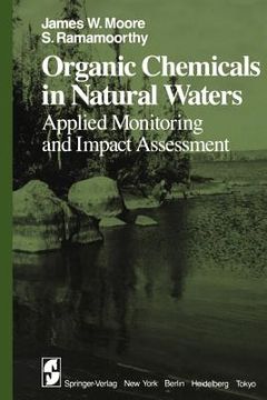 portada organic chemicals in natural waters: applied monitoring and impact assessment (en Inglés)