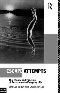 portada escape attempts: the theory and practice of resistance in everyday life (en Inglés)