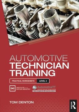 portada Automotive Technician Training: Practical Worksheets Level 3 (en Inglés)