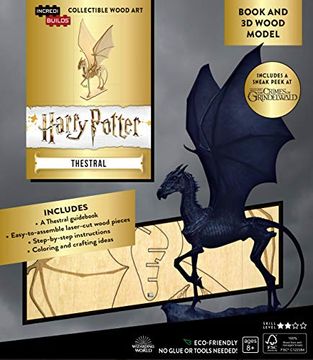 portada Incredibuilds: Harry Potter: Thestral Book and 3d Wood Model (in English)