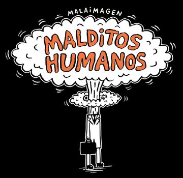 portada Malditos humanos (in Spanish)