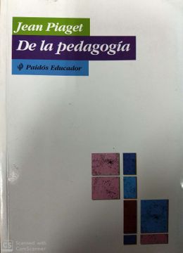 portada DE LA PEDAGOGIA (PAIDOS EDUCADOR)