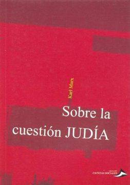 portada Sobre la Cuestion Judia (in Spanish)