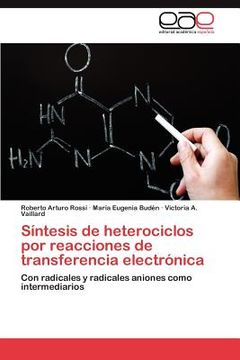 portada s ntesis de heterociclos por reacciones de transferencia electr nica (en Inglés)