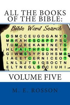 portada All the Books of the Bible: Bible Word Search: Volume Five (en Inglés)