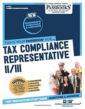 portada Tax Compliance Representative ii (en Inglés)