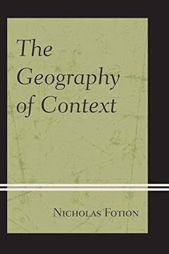 portada The Geography of Context (en Inglés)