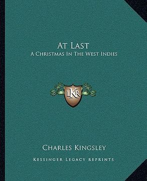 portada at last: a christmas in the west indies (en Inglés)