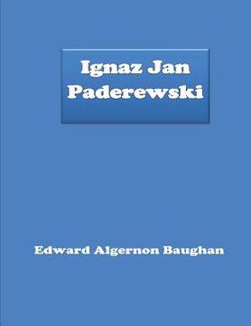 portada Ignaz Jan Paderewski (en Inglés)