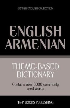 portada Theme-based dictionary British English-Armenian - 3000 words (en Inglés)