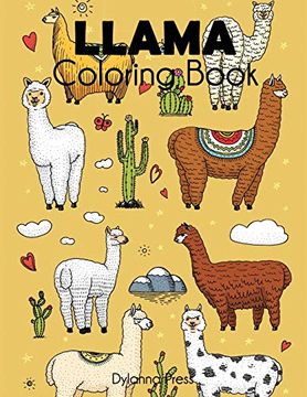 portada Llama Coloring Book (en Inglés)
