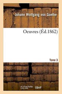portada Oeuvres. Tome 3 (Littérature) (in French)