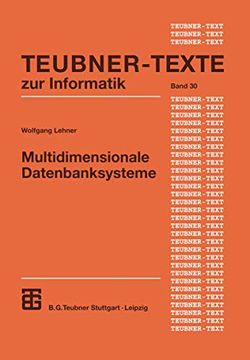 portada Multidimensionale Datenbanksysteme: Modellierung und Verarbeitung (en Alemán)