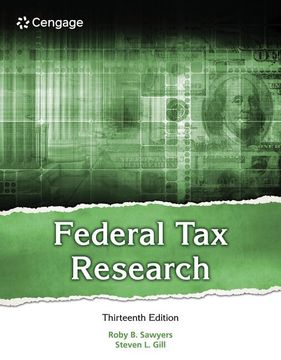 portada Federal tax Research (en Inglés)