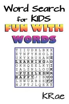 portada Word Search for Kids: Fun with Words (en Inglés)
