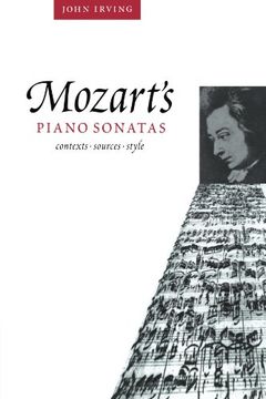 portada Mozart's Piano Sonatas: Contexts, Sources, Style (en Inglés)