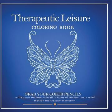 portada Therapeutic Leisure Coloring Book (en Inglés)