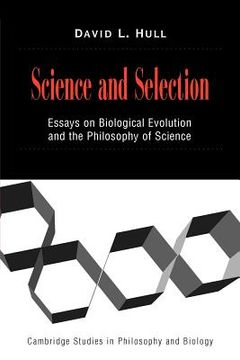 portada Science and Selection Paperback: Essays on Biological Evolution and the Philosophy of Science (Cambridge Studies in Philosophy and Biology) 