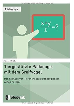 portada Tiergestutzte Padagogik Mit Dem Greifvogel (German Edition)