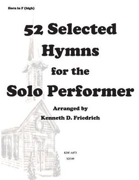 portada 52 Selected Hymns for the Solo Performer-high horn version (en Inglés)