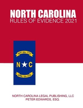 portada North Carolina Rules of Evidence 2021