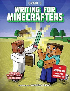 portada Writing for Minecrafters: Grade 3 (en Inglés)