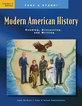 portada Take a Stand! Modern American History Teacher's Edition (en Inglés)