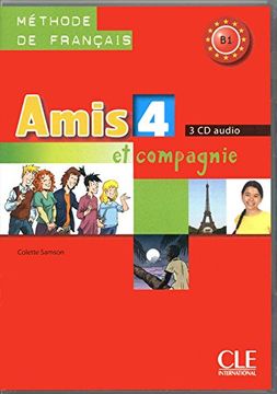 portada CD Collectif Amis et Compagnie Niveau 4 Methode de Français 3 CD Audio