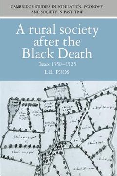 portada Rural Society After the Black Death: Essex 1350-1525 (Cambridge Studies in Population, Economy and Society in Past Time) (in English)