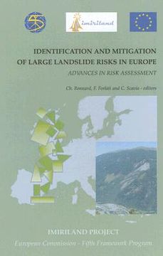portada Identification and Mitigation of Large Landslide Risks in Europe: Advances in Risk Assessment (in English)