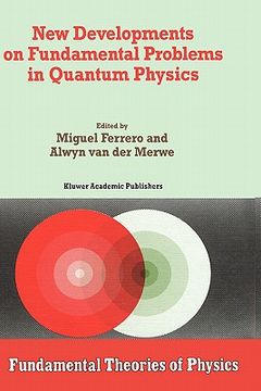 portada new developments on fundamental problems in quantum physics (en Inglés)