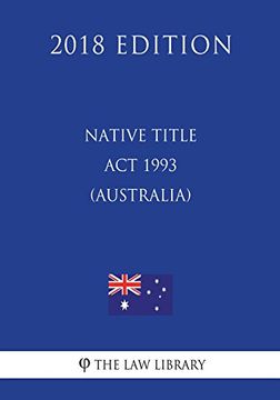 portada Native Title act 1993 (en Inglés)