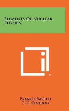 portada elements of nuclear physics (en Inglés)