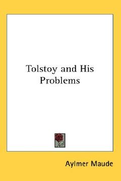 portada tolstoy and his problems (in English)