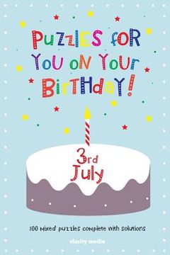 portada Puzzles for you on your Birthday - 3rd July (en Inglés)