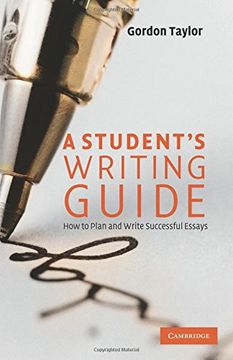 portada A Student's Writing Guide Paperback: How to Plan and Write Successful Essays (in English)