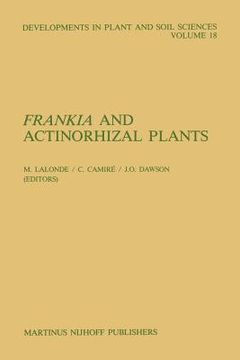 portada Frankia and Actinorhizal Plants