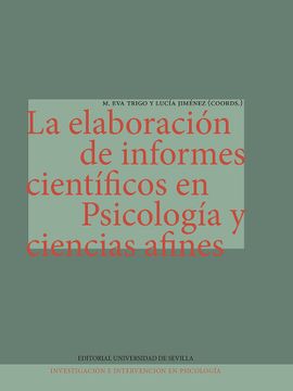 portada La Elaboracion de Informes Cientificos en Psicologia y Ciencias Afines (in Spanish)