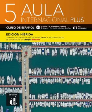 portada Aula Internacional Plus 5 - B2. 2 Libro Alumno (Edicion Hibrida) (in Spanish)