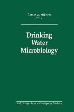 portada drinking water microbiology: progress and recent developments (en Inglés)