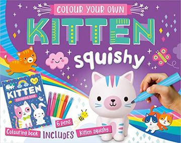 portada Colour Your own Colour Your own Kitten Squishy (Hardback)