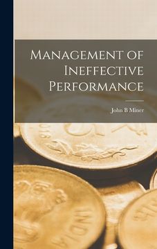 portada Management of Ineffective Performance (en Inglés)