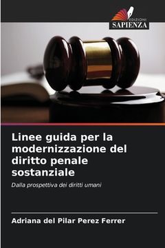 portada Linee guida per la modernizzazione del diritto penale sostanziale (in Italian)