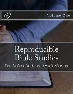 portada Reproducible Bible Studies: For Individuals or Small Groups (in English)