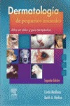 portada dermatologia de pequeños animales, atlas color y guia...2e