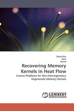portada recovering memory kernels in heat flow (en Inglés)