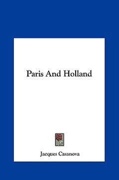 portada paris and holland (en Inglés)