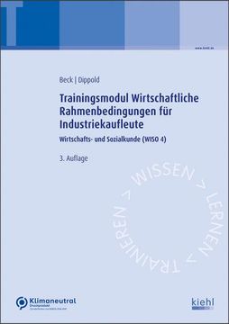 portada Trainingsmodul Wirtschaftliche Rahmenbedingungen für Industriekaufleute (en Alemán)