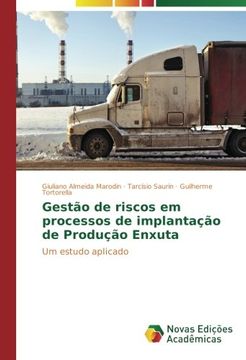 portada Gestão de riscos em processos de implantação de Produção Enxuta: Um estudo aplicado (Portuguese Edition)
